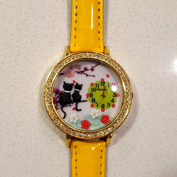 Accessories - Cat watch stainless steel